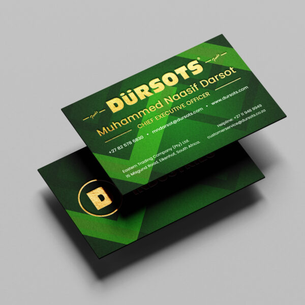 Dursots Business Card - Muhammed Naasif
