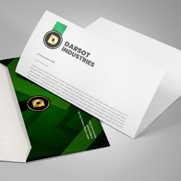 Dursots Envelope and Letterhead