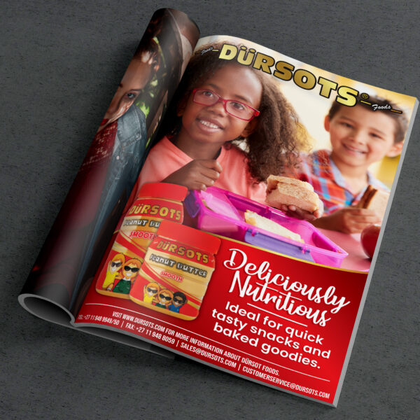 Dursots Magazine Advert - Peanut Butter