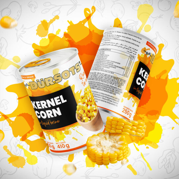 Dursots Corn Product Display