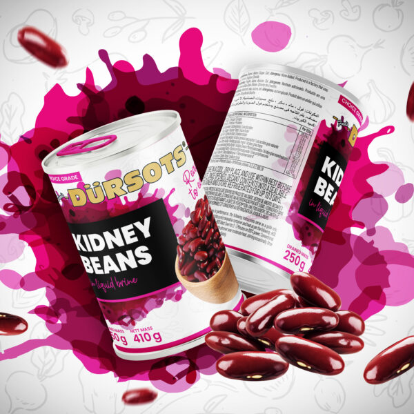 Dursots Kidney Beans Product Display
