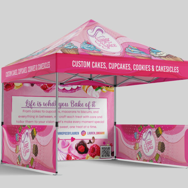 Sugar 'n Spice Branded Gazebo