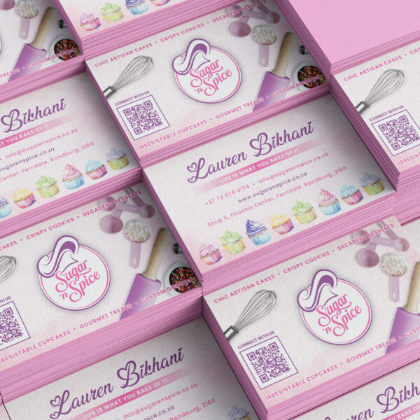 Sugar 'n Spice Business Card 1