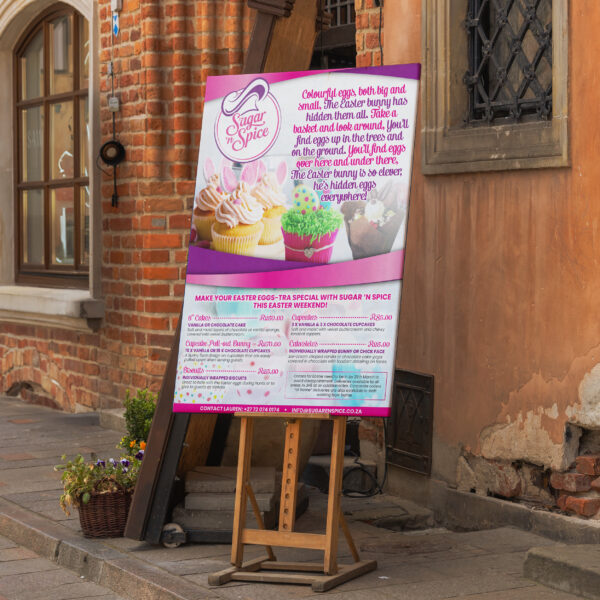 Sugar 'n Spice Easter Poster 1