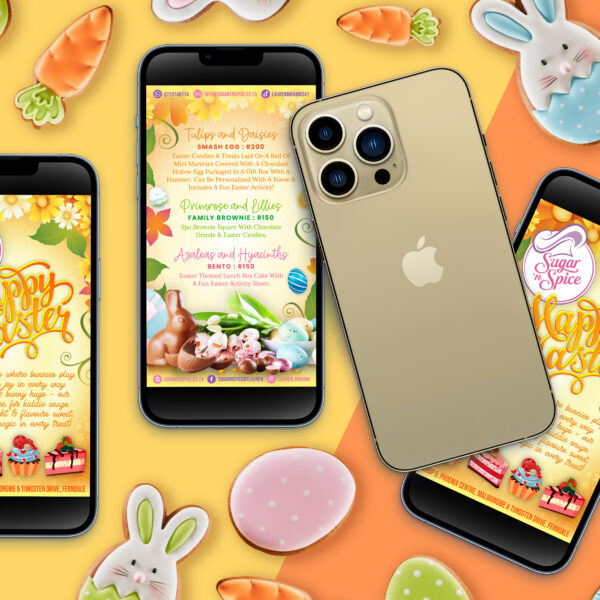 Sugar 'n Spice Social Media Advert - Easter 2