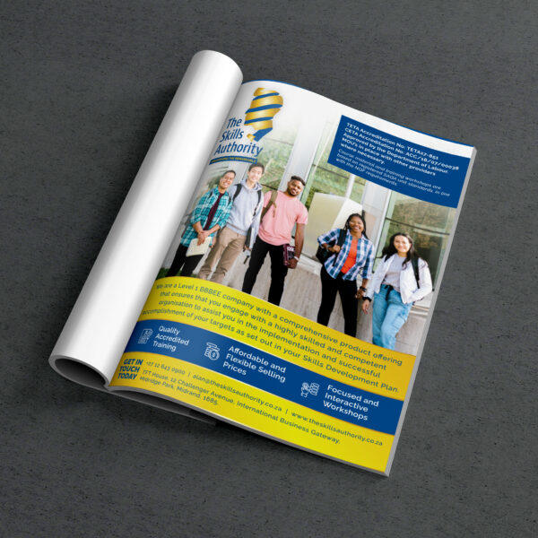 The Skills Authority Magazine Advert 2