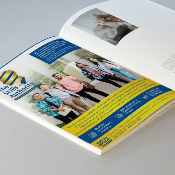 The Skills Authority Magazine Advert
